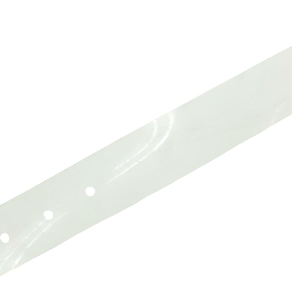 [Used] MARTIN ROSE Heart Buckle Belt Clear White [O/S] [Condition Rank C] [Men&
