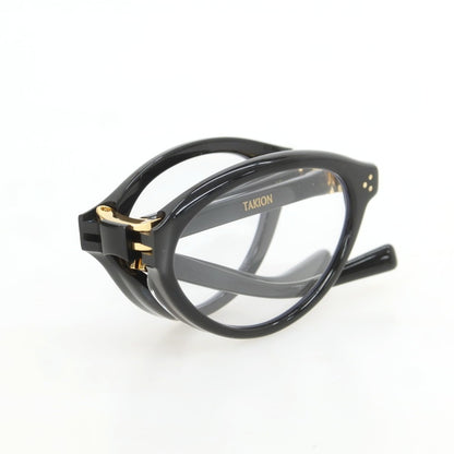 【中古】ジェントルモンスター GENTLE MONSTER TAKION 折り畳み メガネ ブラック【 51□19 129 】【 状態ランクB 】【 ユニセックス 】