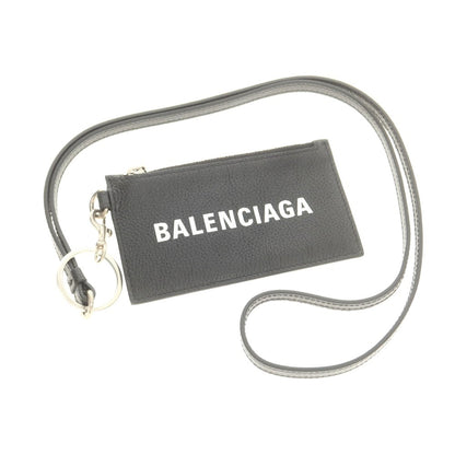【中古】バレンシアガ BALENCIAGA レザー ストラップ コインケース ブラック【 状態ランクA 】【 ユニセックス 】