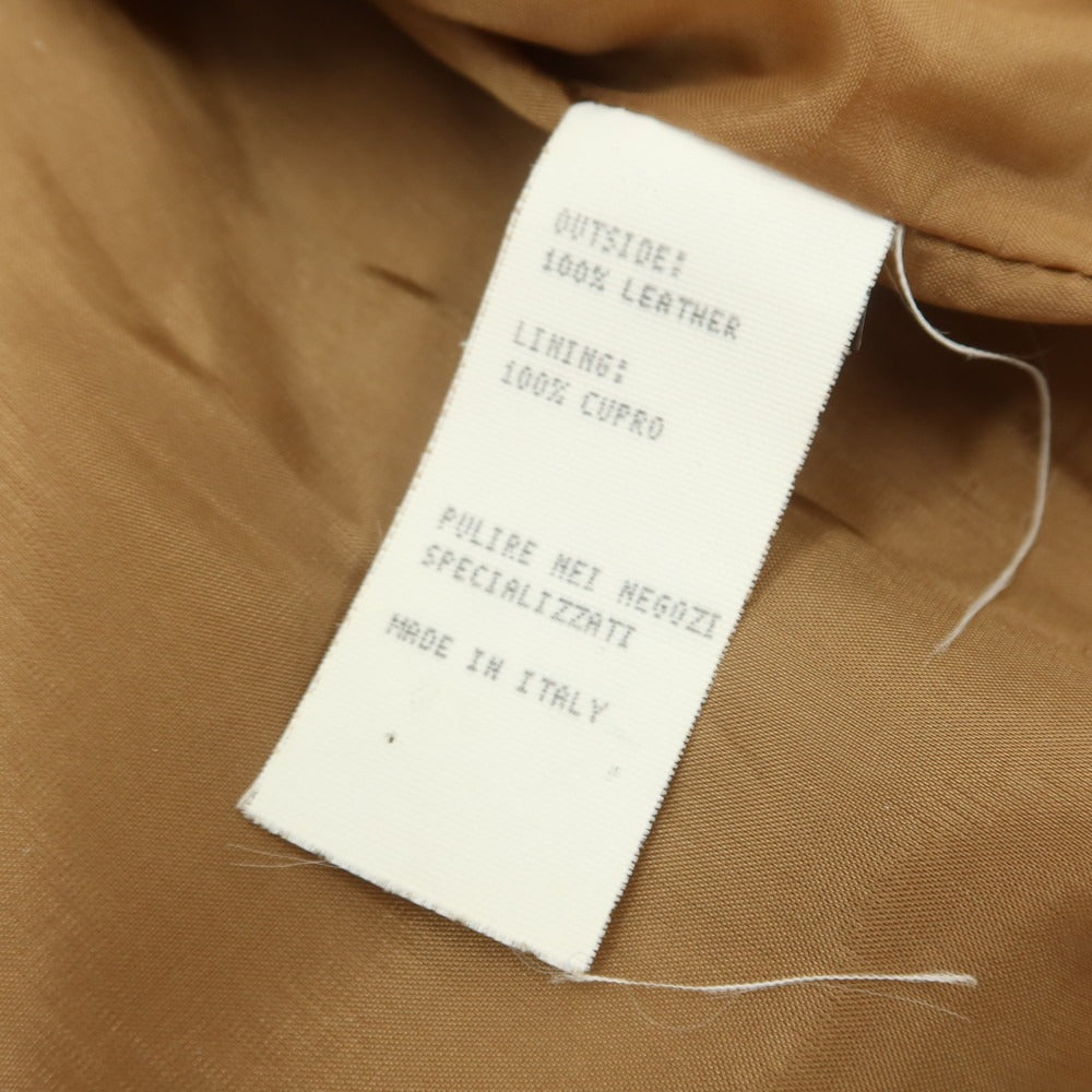 【中古】アカミネ Y.Akamine スエード レザーブルゾン ブラウン【 44 】【 状態ランクC 】【 メンズ 】