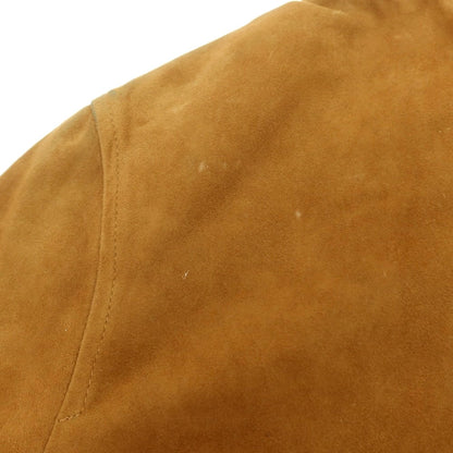 【中古】アカミネ Y.Akamine スエード レザーブルゾン ブラウン【 44 】【 状態ランクC 】【 メンズ 】