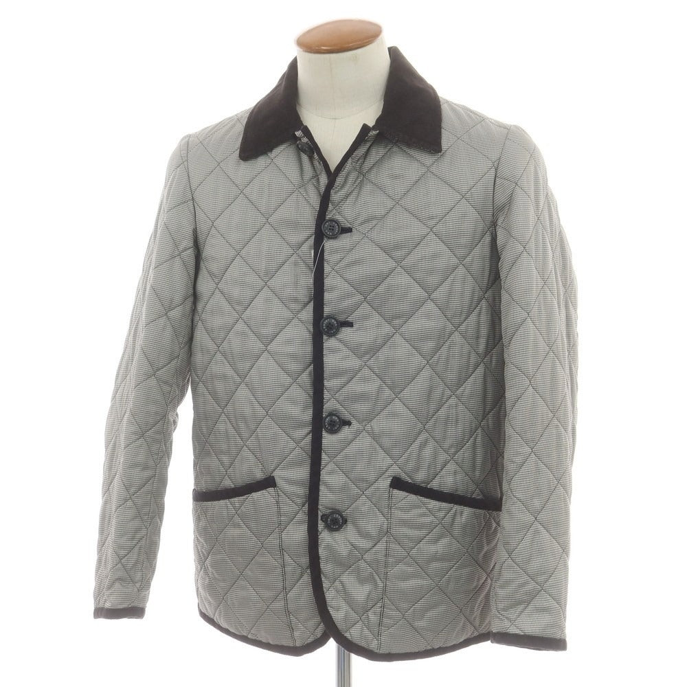 【中古】ヴァン VAN ポリエステル キルティングブルゾン グレー【 M 】【 状態ランクB 】【 メンズ 】
