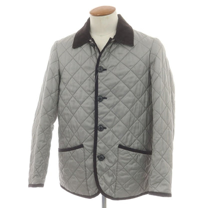 【中古】ヴァン VAN ポリエステル キルティングブルゾン グレー【 M 】【 状態ランクB 】【 メンズ 】