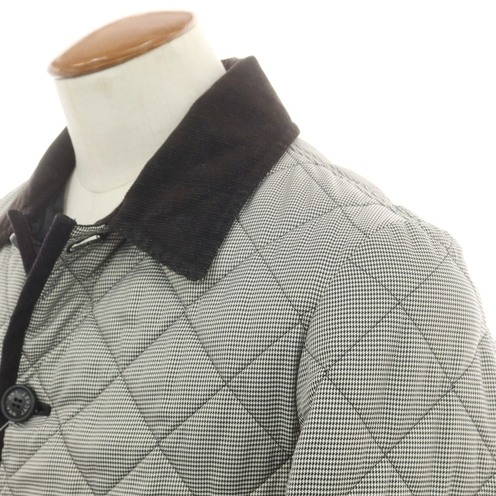 【中古】ヴァン VAN ポリエステル キルティングブルゾン グレー【 M 】【 状態ランクB 】【 メンズ 】