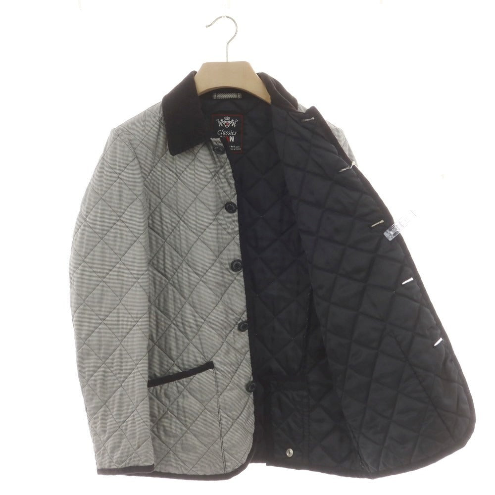 【中古】ヴァン VAN ポリエステル キルティングブルゾン グレー【 M 】【 状態ランクB 】【 メンズ 】