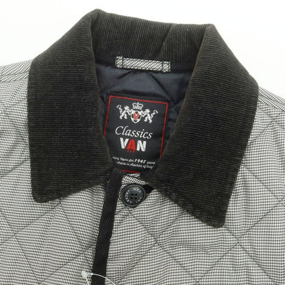 【中古】ヴァン VAN ポリエステル キルティングブルゾン グレー【 M 】【 状態ランクB 】【 メンズ 】