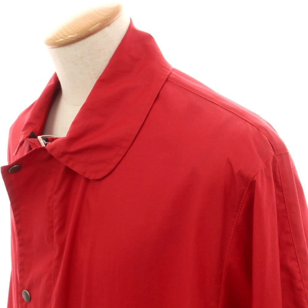 【中古】マッキントッシュ Mackintosh コットン ロング コーチジャケット レッド【 S 】【 状態ランクB 】【 メンズ 】