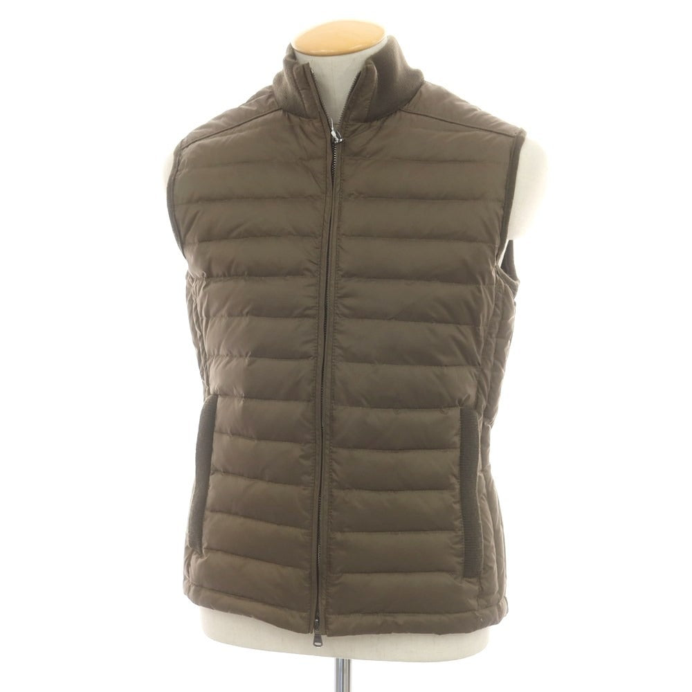 【中古】ハケットロンドン HACKETT LONDON ポリエステル ダウンベスト オリーブ【 S 】【 状態ランクB 】【 メンズ 】