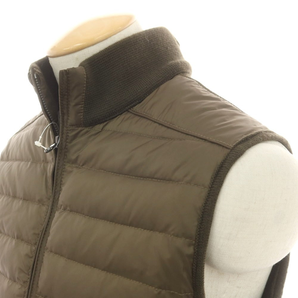 【中古】ハケットロンドン HACKETT LONDON ポリエステル ダウンベスト オリーブ【 S 】【 状態ランクB 】【 メンズ 】