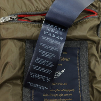 【中古】ハケットロンドン HACKETT LONDON ポリエステル ダウンベスト オリーブ【 S 】【 状態ランクB 】【 メンズ 】