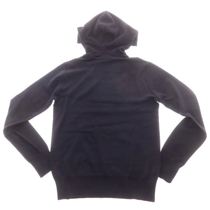 【中古】ルトロワ Letroyes ハイゲージ ウール ニット プルオーバー パーカー ダークネイビー【 M 】【 状態ランクB 】【 メンズ 】
