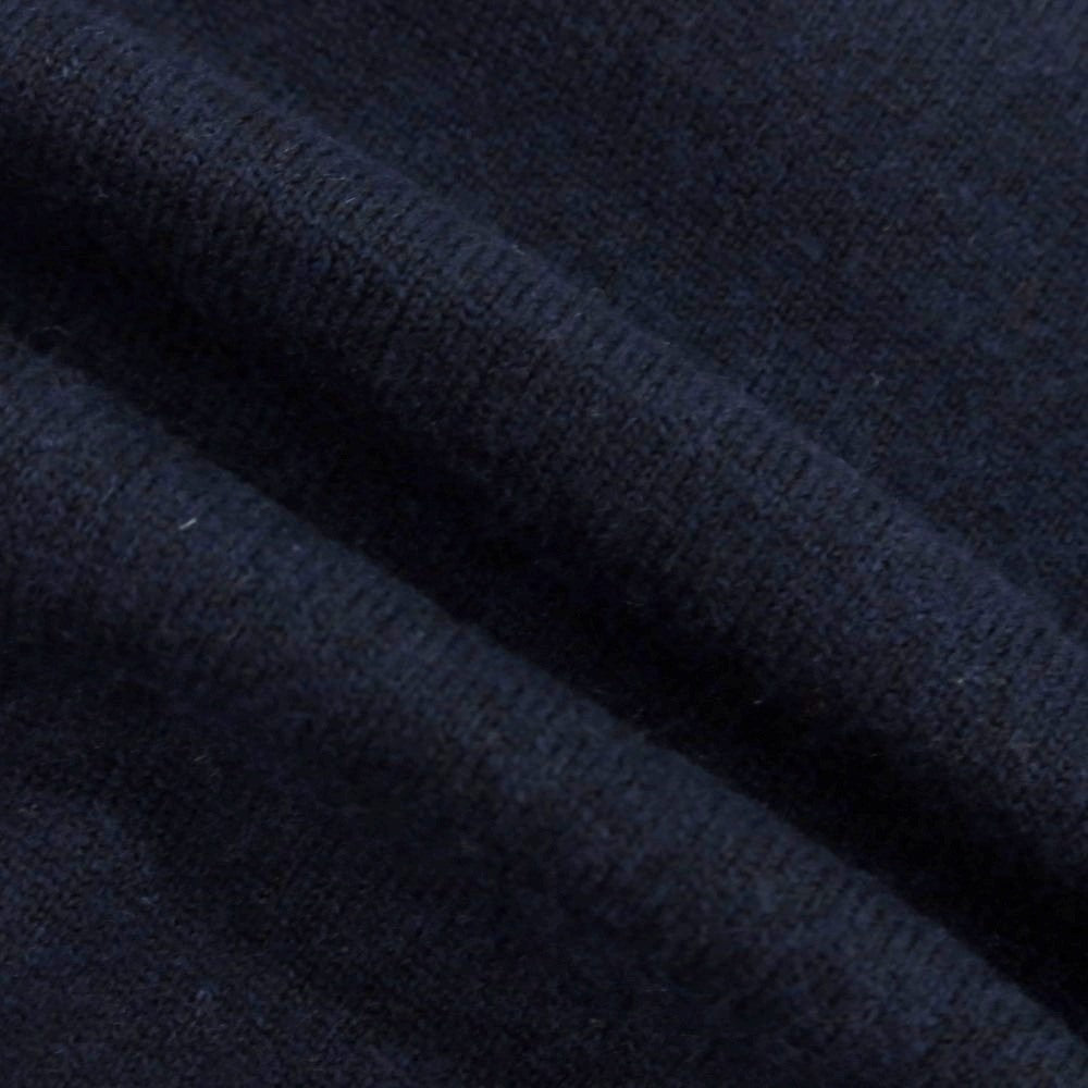 【中古】ハケットロンドン HACKETT LONDON ウールシルクカシミヤ Vネック プルオーバーニット ネイビー【サイズS】【 状態ランクB 】【 メンズ 】[DPD]