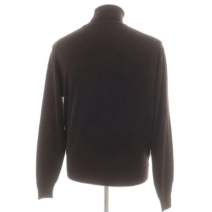 【中古】ジョンスメドレー JOHN SMEDLEY ハイゲージ ウール タートルネック プルオーバーニット ダークブラウン【 S 】【 状態ランクA 】【 メンズ 】