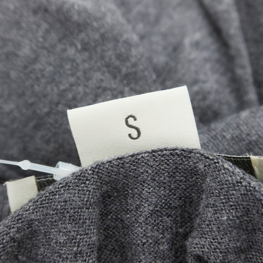 [Used] John Smedley JOHN SMEDLEY High gauge cotton short sleeve polo knit gray [S] [Condition rank A] [Men&