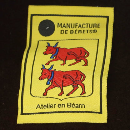 【中古】マニュファクチュールドゥベレー MANUFACTURE DE BERETS ウール ハンチングキャップ 帽子 ブラウン【 状態ランクA 】【 メンズ 】