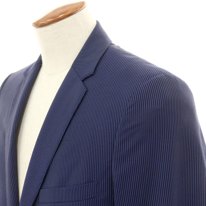 [Used] JIL SANDER Wool Striped 2-Button Suit Navy x White [48] [Condition Rank C] [Men&