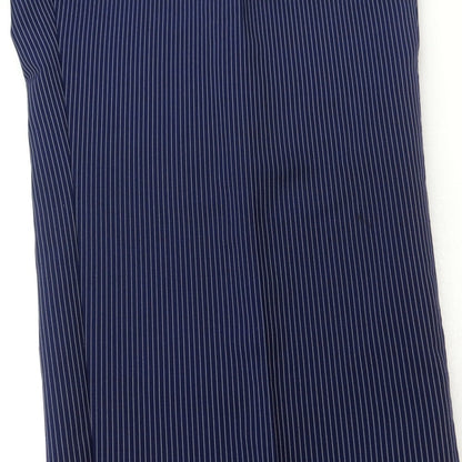 [Used] JIL SANDER Wool Striped 2-Button Suit Navy x White [48] [Condition Rank C] [Men&