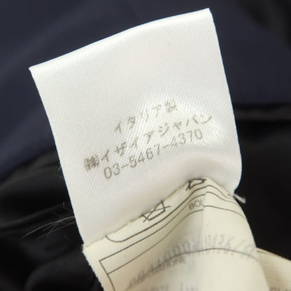【中古】イザイア ISAIA SAILOR サマーウール テーラードジャケット ネイビー【 44/8R 】【 状態ランクB 】【 メンズ 】
