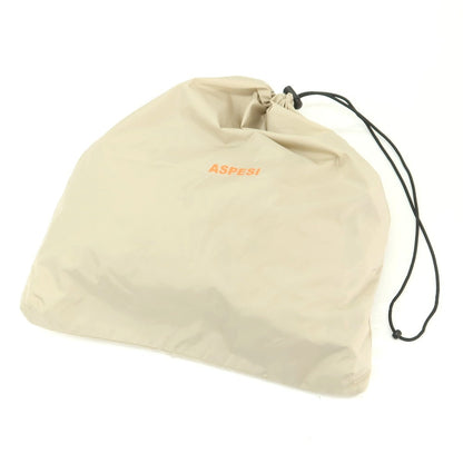 【中古】アスペジ ASPESI ナイロン ステンカラーコート ベージュ【 S 】【 状態ランクC 】【 メンズ 】