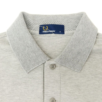 【中古】フレッドペリー FRED PERRY コットン 半袖ポロシャツ グレー【 S 】【 状態ランクB 】【 メンズ 】