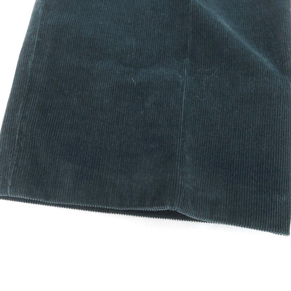 【中古】エルメネジルドゼニア Ermenegildo Zegna コットン系 細畝 コーデュロイパンツ ダークグリーン【 48 】【 状態ランクC 】【 メンズ 】