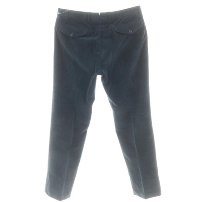 【中古】エルメネジルドゼニア Ermenegildo Zegna コットン系 細畝 コーデュロイパンツ ダークグリーン【 48 】【 状態ランクC 】【 メンズ 】