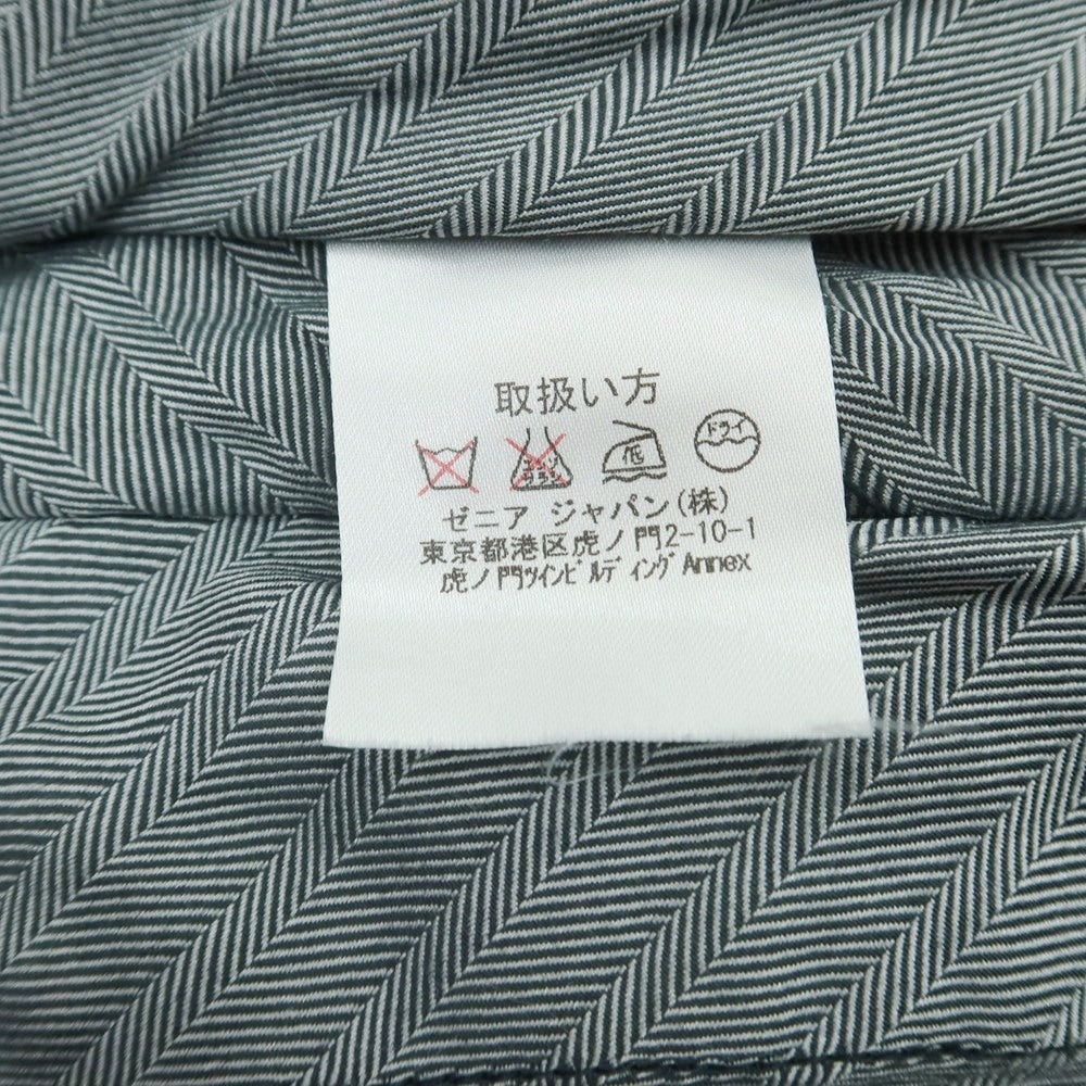 【中古】エルメネジルドゼニア Ermenegildo Zegna コットン系 細畝 コーデュロイパンツ ダークグリーン【 48 】【 状態ランクC 】【 メンズ 】