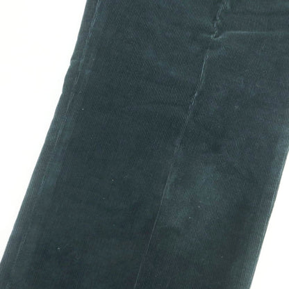 【中古】エルメネジルドゼニア Ermenegildo Zegna コットン系 細畝 コーデュロイパンツ ダークグリーン【 48 】【 状態ランクC 】【 メンズ 】