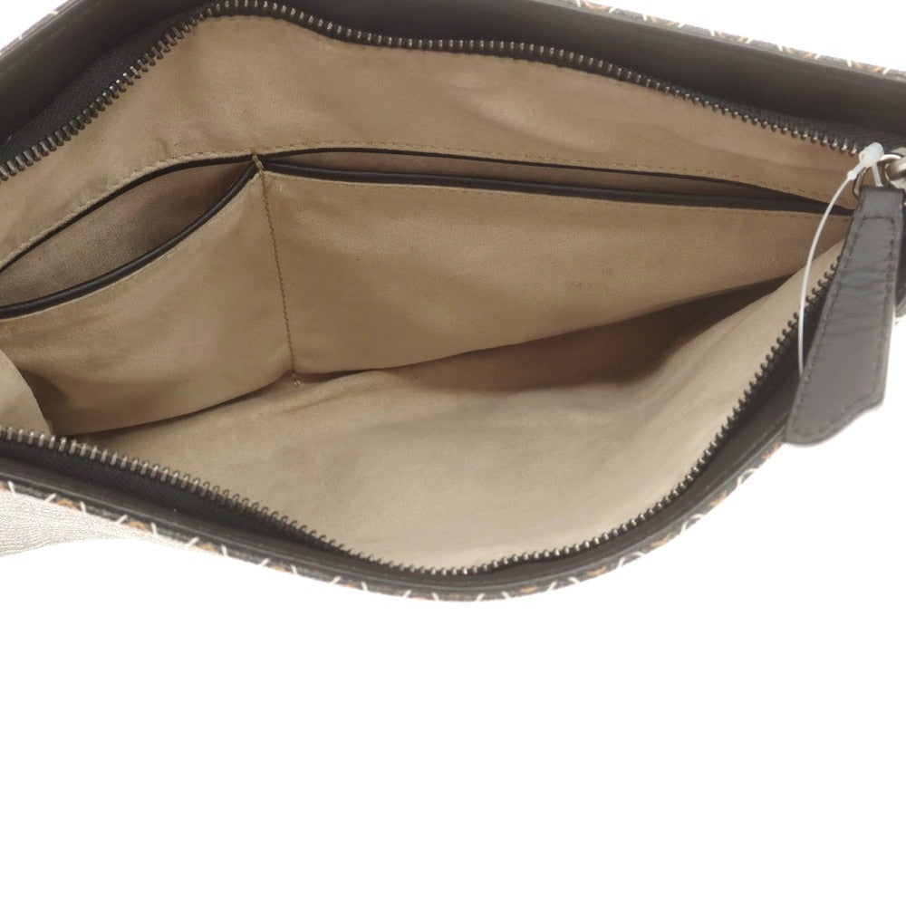 [Used] ZANELLATO Brandin Clutch Bag Black x Brown [Condition Rank C] [Men&