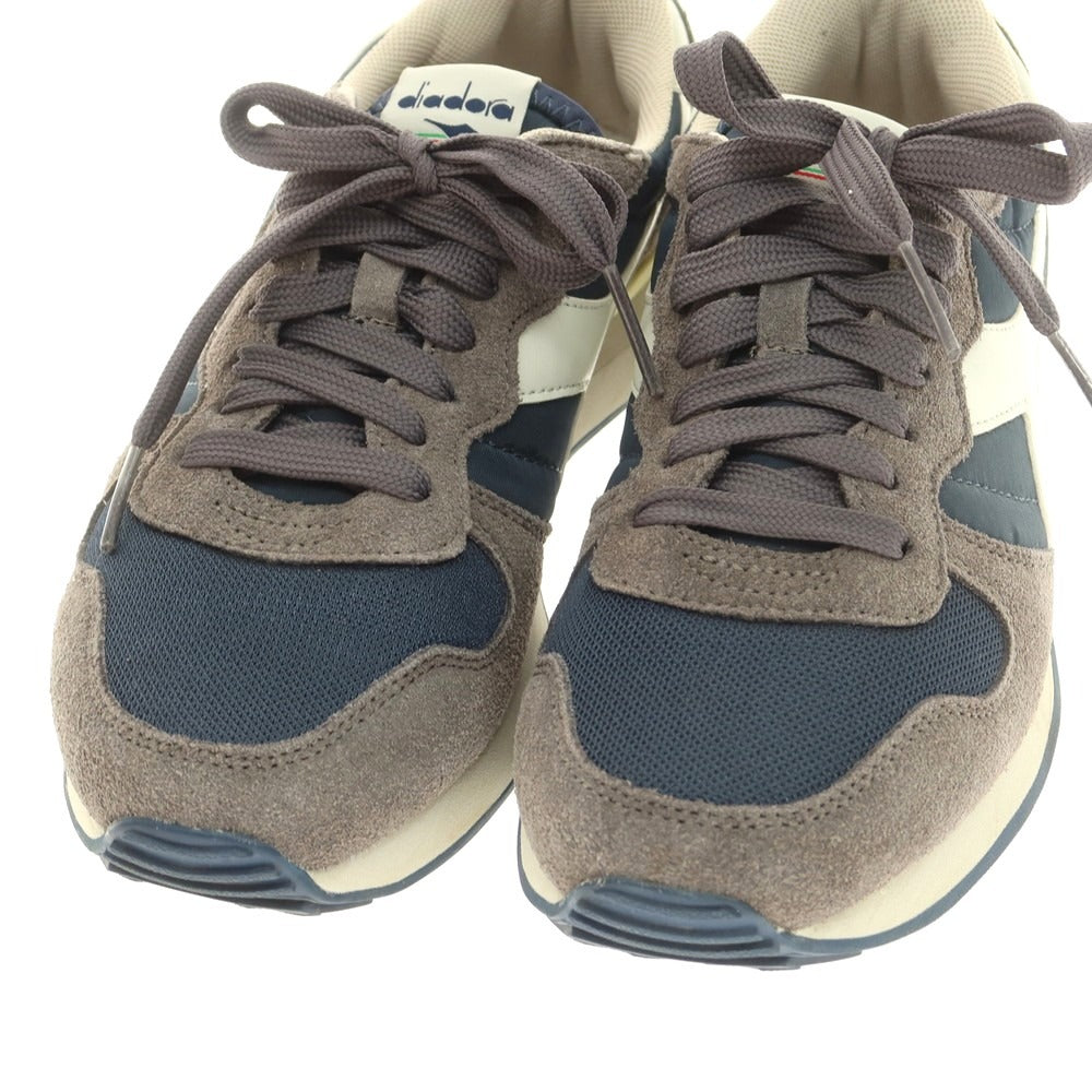 【中古】ディアドラ Diadora CAMARO スニーカー グレーxネイビー【 25cm 】【 状態ランクB 】【 メンズ 】