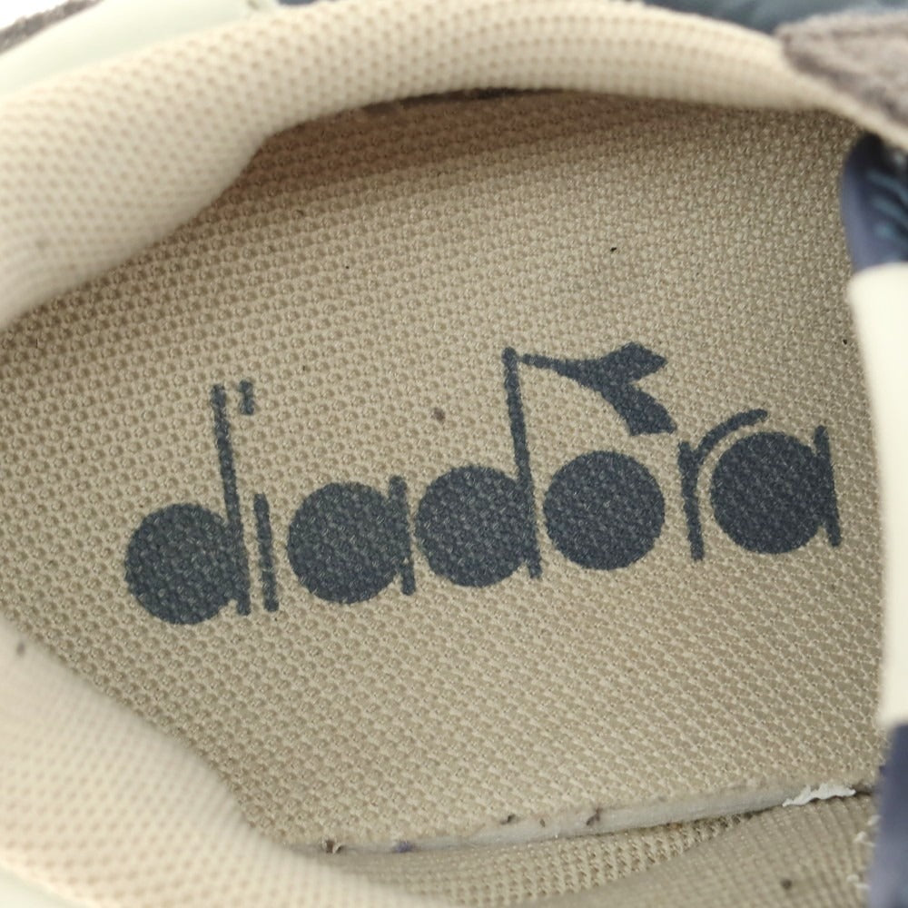 【中古】ディアドラ Diadora CAMARO スニーカー グレーxネイビー【 25cm 】【 状態ランクB 】【 メンズ 】