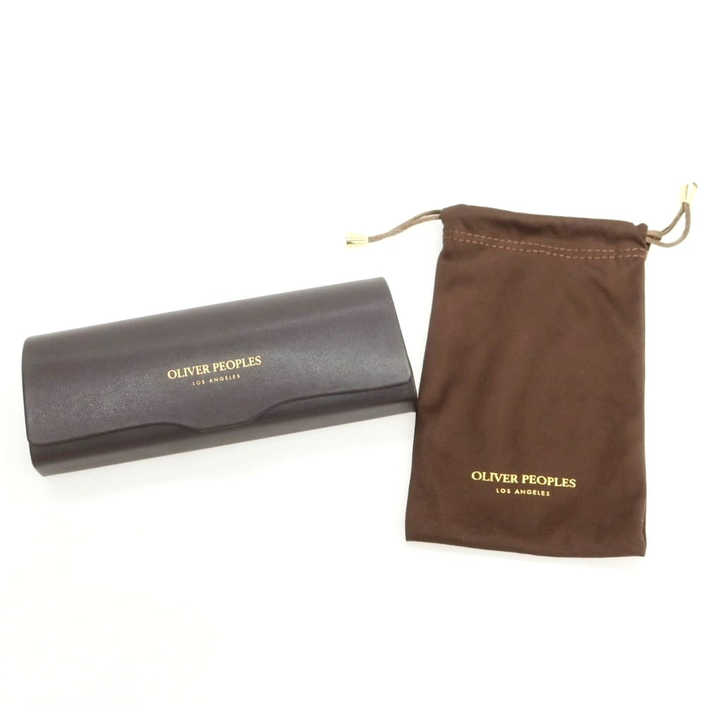 【中古】ブルネロクチネリ Brunello Cucinelli ×OLIVER PEOPLES サーモント サングラス ブラウンxシルバー【 48□20 145 】【 状態ランクA 】【 メンズ 】