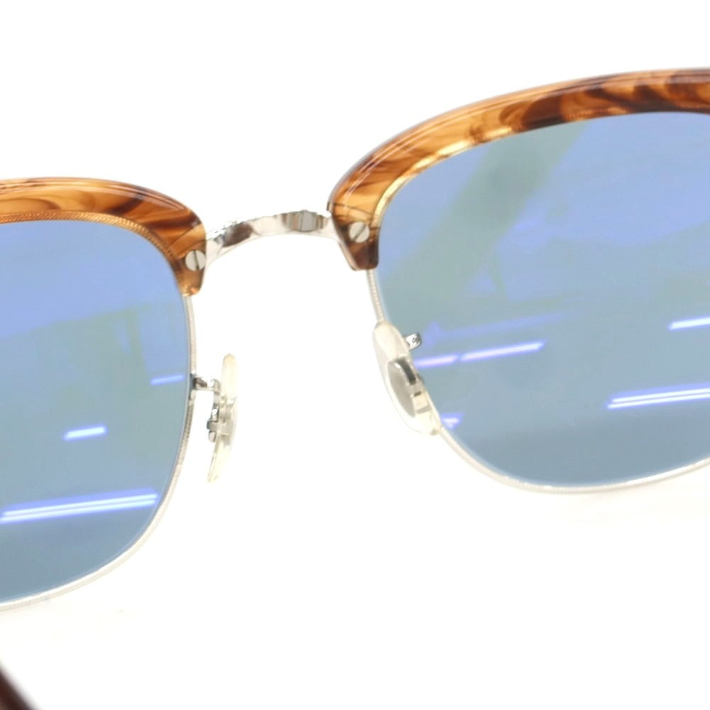【中古】ブルネロクチネリ Brunello Cucinelli ×OLIVER PEOPLES サーモント サングラス ブラウンxシルバー【 48□20 145 】【 状態ランクA 】【 メンズ 】