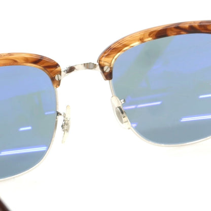 【中古】ブルネロクチネリ Brunello Cucinelli ×OLIVER PEOPLES サーモント サングラス ブラウンxシルバー【 48□20 145 】【 状態ランクA 】【 メンズ 】