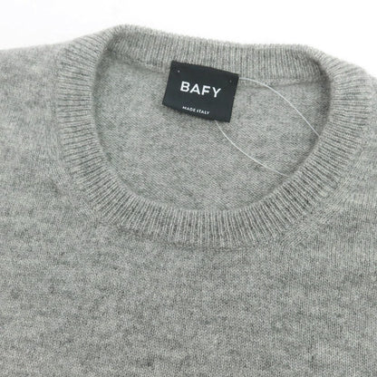 【中古】バフィー BAFY カシミヤ クルーネック プルオーバーニット グレー【 50 】【 状態ランクB 】【 メンズ 】