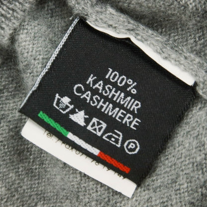 【中古】バフィー BAFY カシミヤ クルーネック プルオーバーニット グレー【 50 】【 状態ランクB 】【 メンズ 】
