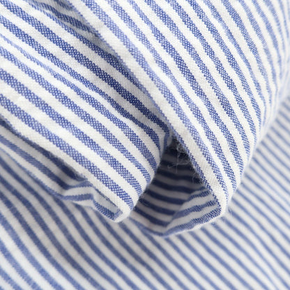 [Used] INCOTEX Cotton Seersucker Striped 5 Pocket Pants Blue x White [33] [Condition Rank C] [Men&