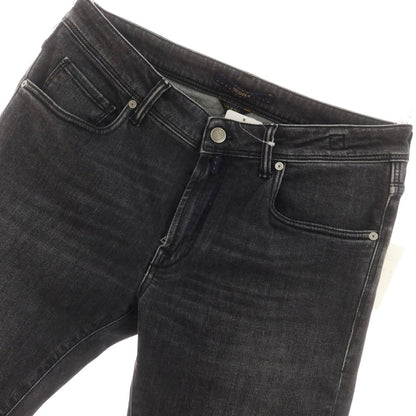 [New] INCOTEX BLUE DIVISION Slim Stretch Denim Jeans Black (Gray) [32] [Condition Rank N] [Men&