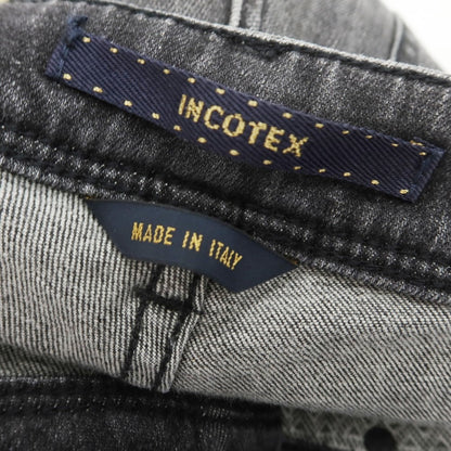 [New] INCOTEX BLUE DIVISION Slim Stretch Denim Jeans Black (Gray) [32] [Condition Rank N] [Men&