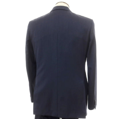 [Used] ONLY Herringbone Wool 2-Button Suit Navy [180AB] [Condition Rank D] [Men&