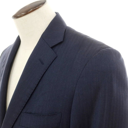 [Used] ONLY Herringbone Wool 2-Button Suit Navy [180AB] [Condition Rank D] [Men&