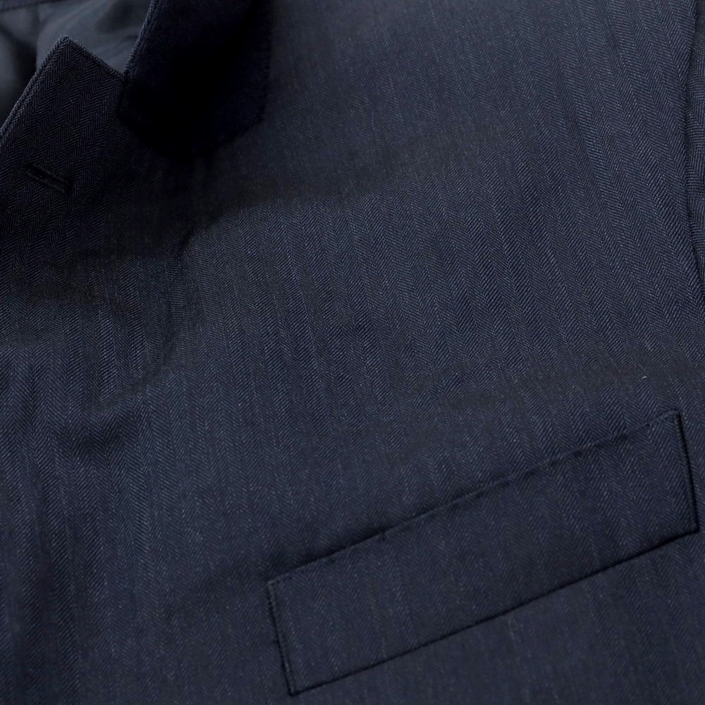 [Used] ONLY Herringbone Wool 2-Button Suit Navy [180AB] [Condition Rank D] [Men&