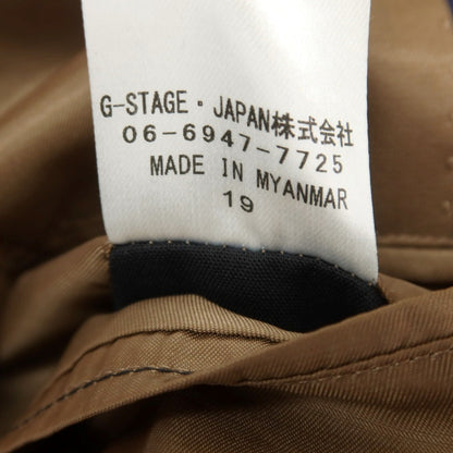 [Used] G-Stage Summer Wool Double Breasted Tailored Jacket Navy [48] [Condition Rank B] [Men&