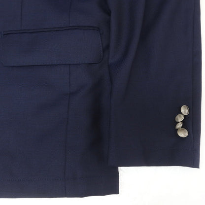 [Used] G-Stage Summer Wool Double Breasted Tailored Jacket Navy [48] [Condition Rank B] [Men&