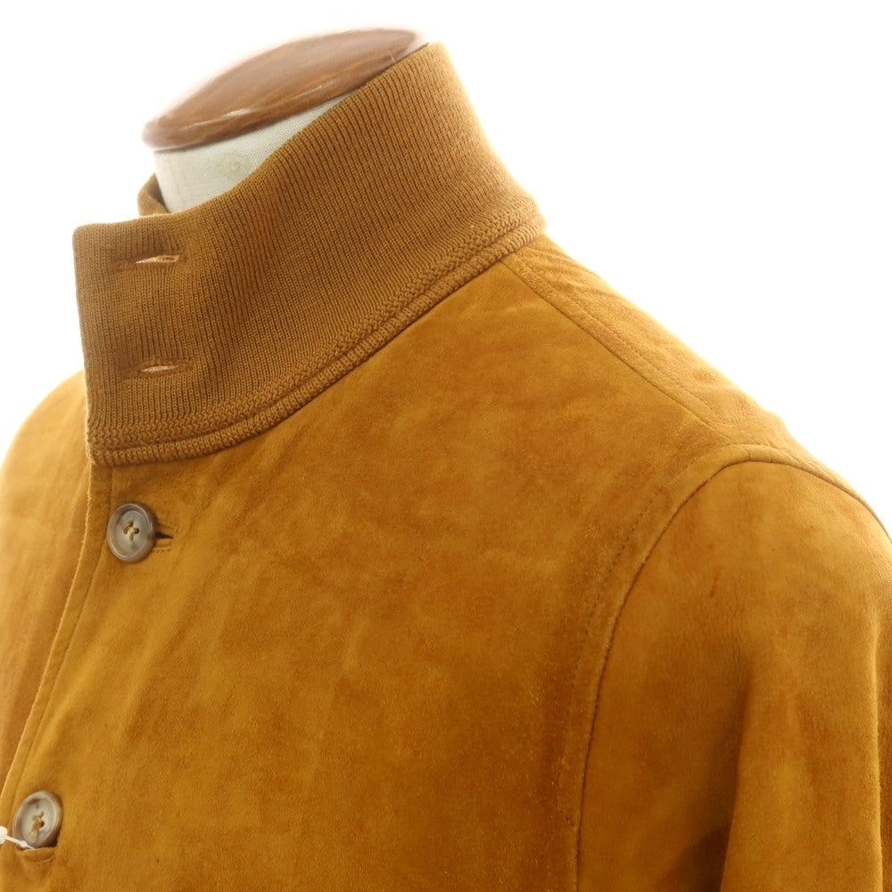 【中古】ヴァルスター Valstar ゴートスエード バルスタリーノブルゾン ブラウンオレンジ【 48 】【 状態ランクD 】【 メンズ 】