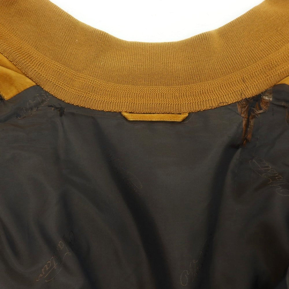 【中古】ヴァルスター Valstar ゴートスエード バルスタリーノブルゾン ブラウンオレンジ【 48 】【 状態ランクD 】【 メンズ 】