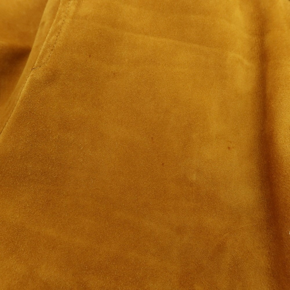 【中古】ヴァルスター Valstar ゴートスエード バルスタリーノブルゾン ブラウンオレンジ【 48 】【 状態ランクD 】【 メンズ 】