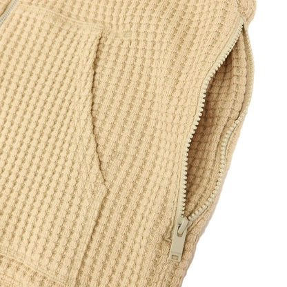 [Used] Seagreen Cotton Polyester Double Zip Hoodie Beige [4] [Condition Rank B] [Men&