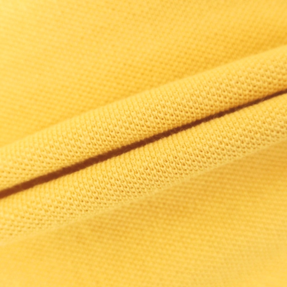 [Used] eleventy cotton pique short sleeve polo shirt yellow [L] [Condition rank C] [Men&