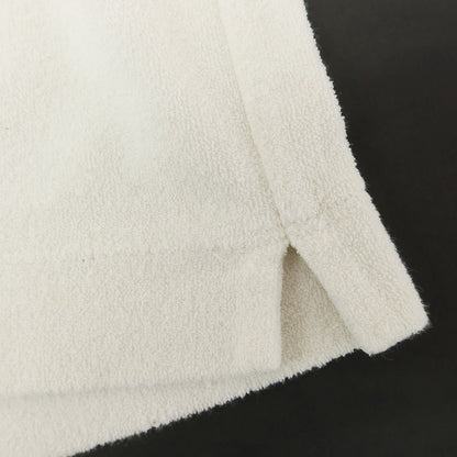 [Used] UNITED ARROWS Cotton Polyester Pile Skipper Short Sleeve Polo Shirt Off White [L] [Condition Rank C] [Men&